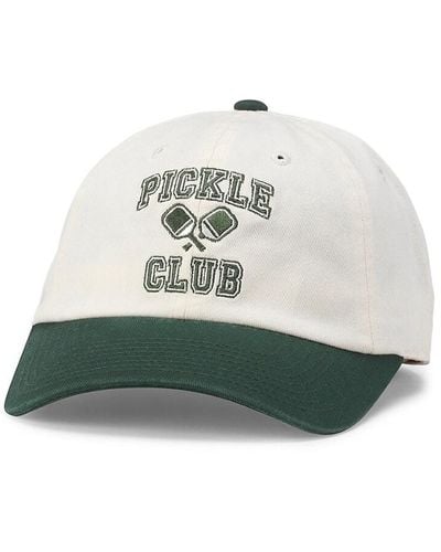 American Needle Pickle Embroidery Baseball Cap - Green