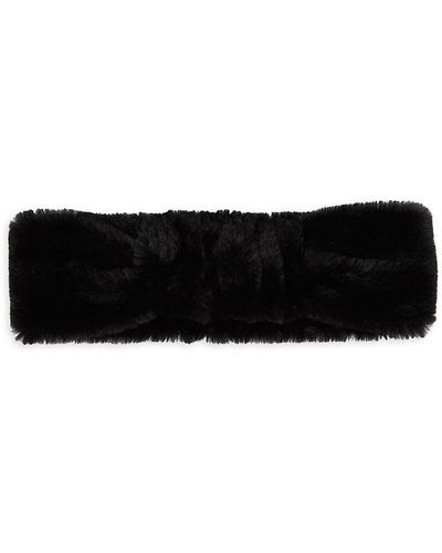 UGG Faux Fur Headband - Black