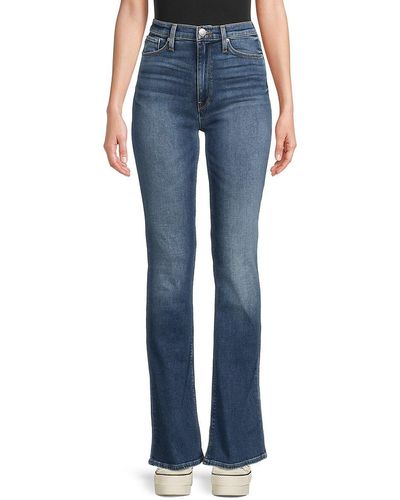 Hudson Jeans Farrah High Rise Boot Cut Jeans - Blue