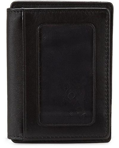 ROYCE New York Leather Wallet - Black