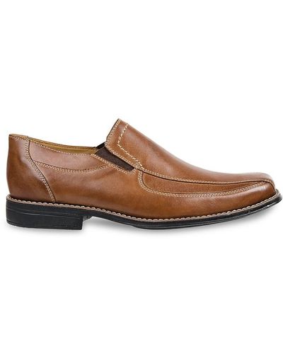 Sandro Moscoloni Berwyn Leather Loafers - Brown