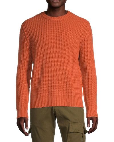 NSF Wool Blend Crewneck Jumper - Orange