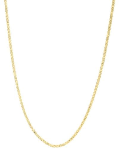 Saks Fifth Avenue Saks Fifth Avenue 14K Chain Necklace/22" - Metallic