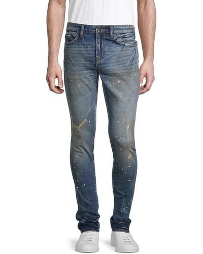 PRPS Super Skinny High Rise Jeans - Blue