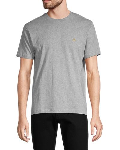 Brooks Brothers Heathered T-Shirt - Grey