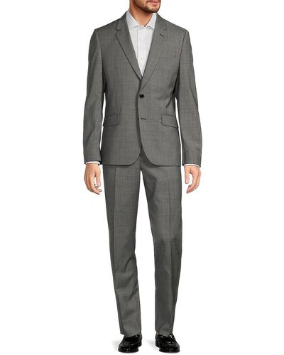 Paul Smith Pattern Suit - Grey