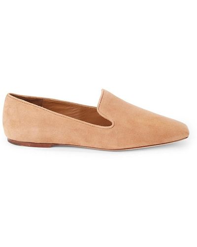 Vince Clark Suede Loafer - Natural