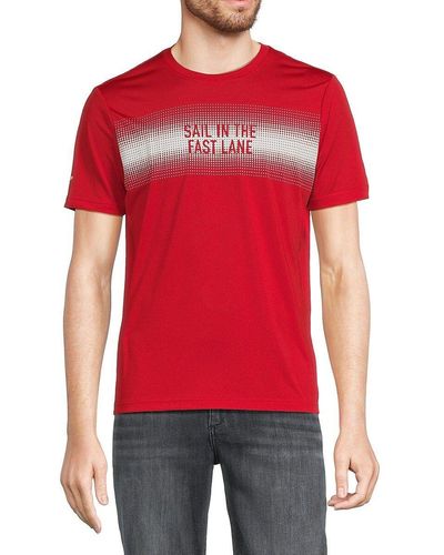 T-Shirts  North Sails Mens America'S Cup T-Shirt red ⋆ Pretty Crafty  Design Studio