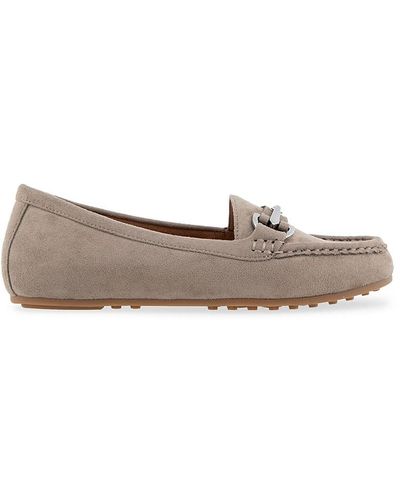 Aerosoles Day Drive Faux Leather Loafers - Multicolour