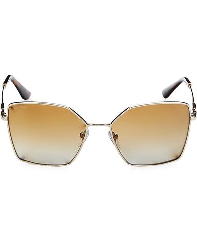 BVLGARI 0bv6175 56mm Square Sunglasses - Multicolor