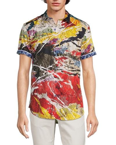 Robert Graham 'Laredo Abstract Short Sleeve Shirt