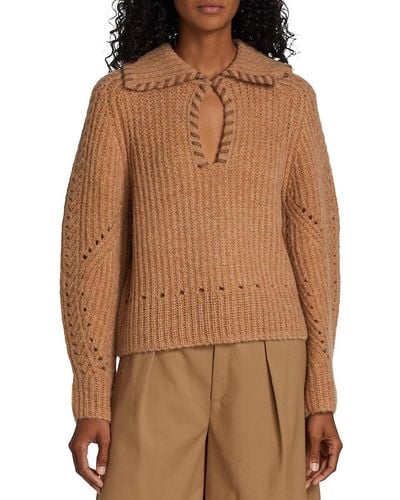 DH New York Gianna Sweater - Brown