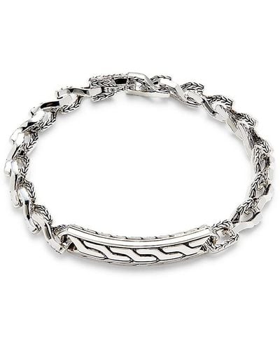 John Hardy Sterling Chain Bracelet - Metallic