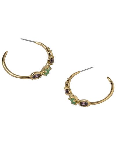 Alexis Bittar Asterales Molten Bezel Stud Earrings