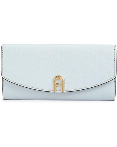 Furla Continental Leather Wallet - Blue