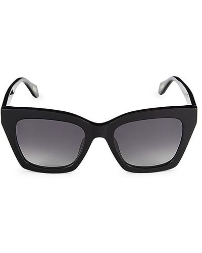 Just Cavalli 52mm Cat Eye Sunglasses - Black