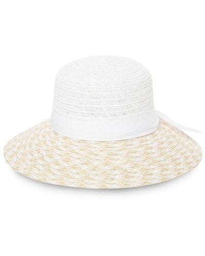 San Diego Hat Contrast Ultrabraid Panama Hat - White