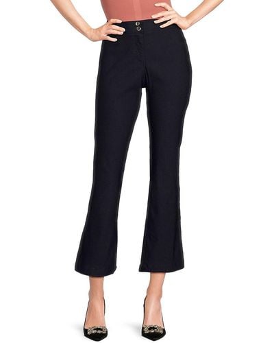 Nanette Lepore Ankle Flare Trousers - Blue