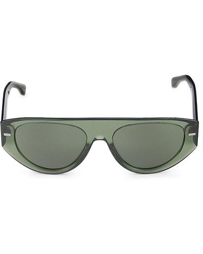 BOSS 1443/S 56Mm Oval Sunglasses - Green