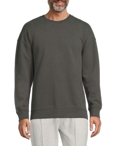 Reiss Alistar Drop Shoulder Sweatshirt - Grey
