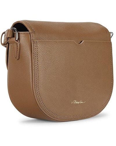 3.1 Phillip Lim Leather Shoulder Bag - Brown
