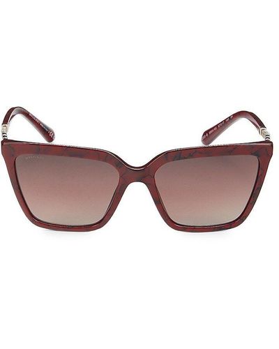 BVLGARI Bvlgari 57mm Cat Eye Sunglasses - Pink