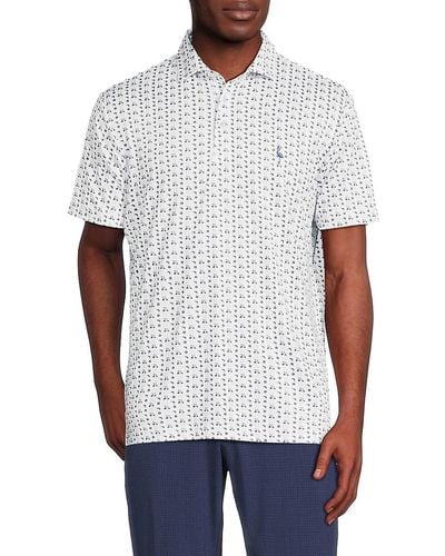 Tailorbyrd Graphic Polo - White