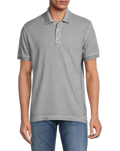 Zadig & Voltaire Trot Heathered Polo - Grey