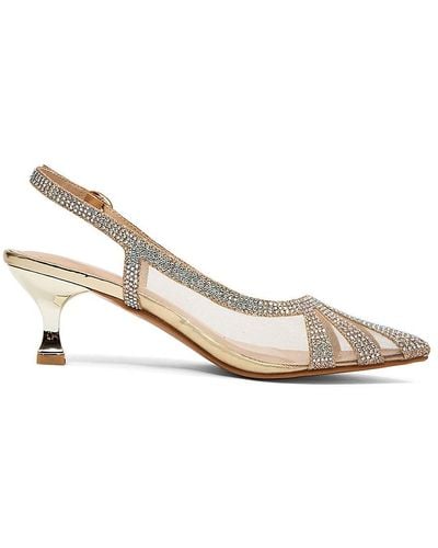 Macy's gold store high heels