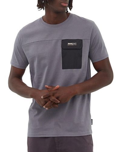 Bench Rakim Cargo Pocket T Shirt - Gray
