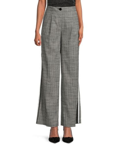 Striped Wide Leg Pants for Women - Up to 85% off