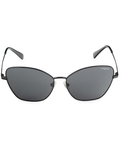 Vogue Eyewear 58mm Cat Eye Sunglasses - Black