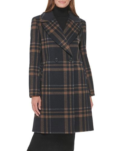 Plaid Coats for Women - Up to 81% off | Lyst