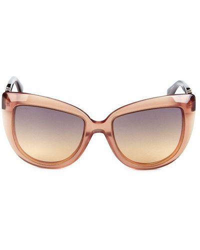 Max Mara 56mm Butterfly Sunglasses - Pink