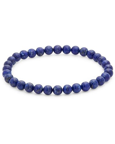 Effy Men's Men's Lazuli Lapis Beaded Bracelet - Blue - Multicolor