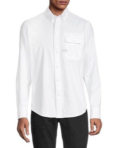 G-Star RAW Bristum Slim Fit Shirt - White