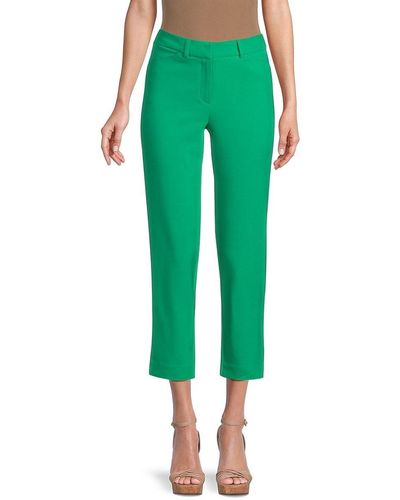Nanette Lepore Cropped Trousers - Green