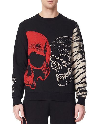 ELEVEN PARIS 'Graphic Sweatshirt - Red