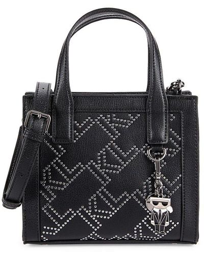 Buy LYON MONOGRAM BAGUETTE SHOULDER BAG Online - Karl Lagerfeld Paris