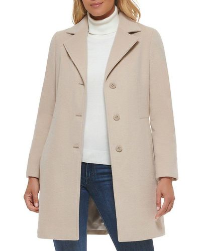 Calvin klein wool trench coat online