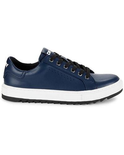 DKNY Leather Sneakers - Blue
