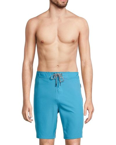 Spyder Logo Shorts - Blue
