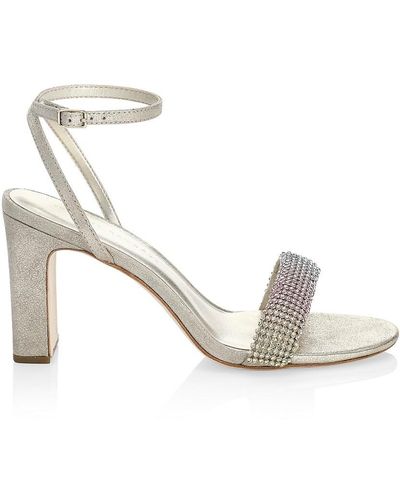 Loeffler Randall Shay Wrap Sandal - Metallic