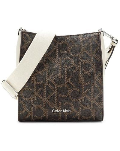 Buy Calvin Klein Women Brown Handbag Brown Online @ Best Price in India