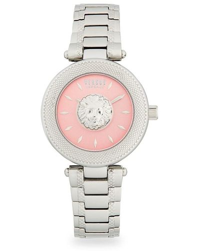 Versus Stainless Steel Bracelet Watch - Pink