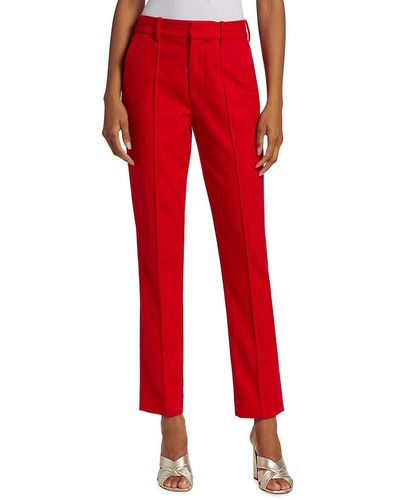 Rosie Assoulin Oboe Tailored Wool Trousers