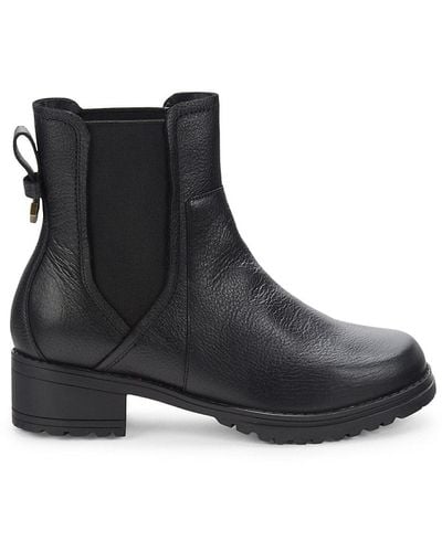 Cole Haan Camea Leather Chelsea Boots - Black