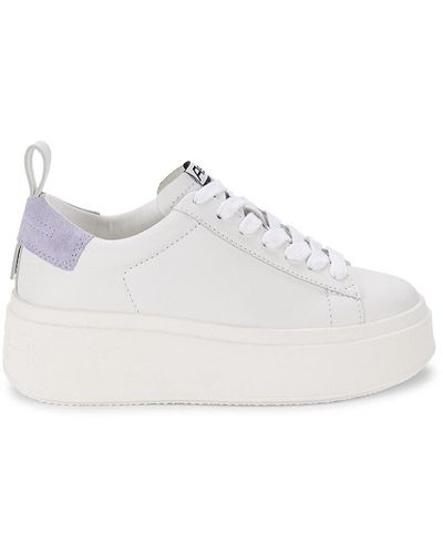 Ash Leather Sneakers - White