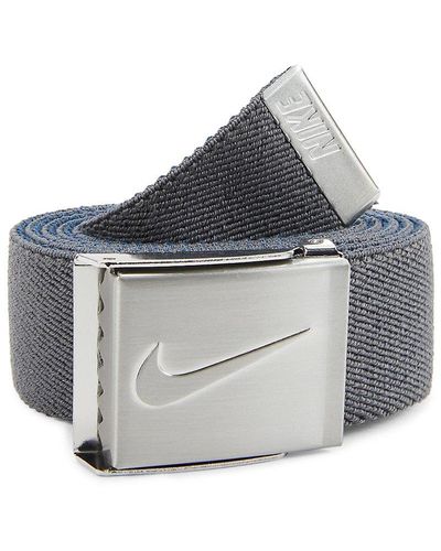 Nike Essentials Reversible Webbing Belt - Grey