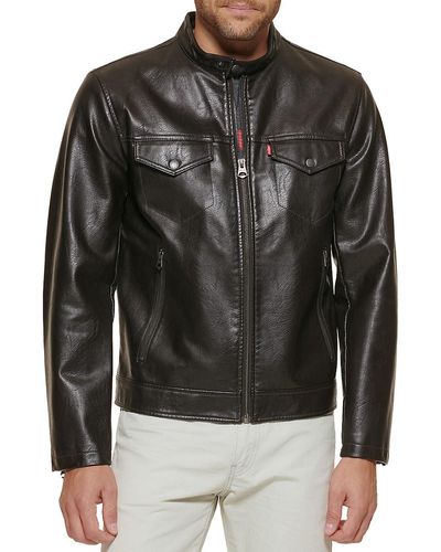 Gangster hjælpemotor Vejfremstillingsproces Levi's Leather jackets for Men | Online Sale up to 35% off | Lyst UK